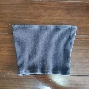 Urban Outfitters Black Ribbed Tube Top